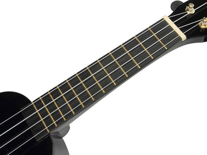 Mahalo MR1BK Szoprán ukulele, fényes fekete, tok mellékelve