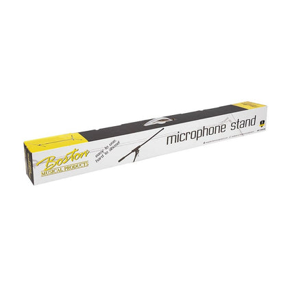 Boston MS1425BK Stage Pro Series mikrofonállvány, teleszkópos gém, Fekete