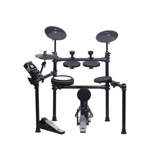 Medeli MZ520 elektronikus dobkészlet, hálóbőrös pergő, 308 hang, 25 dobkészlet, USB-MIDI