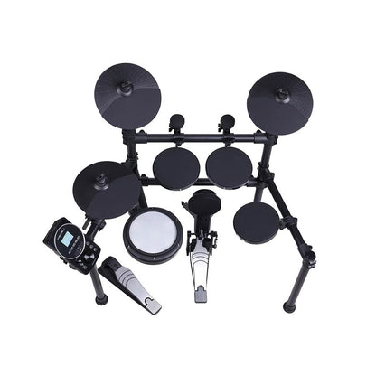 Medeli MZ520 elektronikus dobkészlet, hálóbőrös pergő, 308 hang, 25 dobkészlet, USB-MIDI