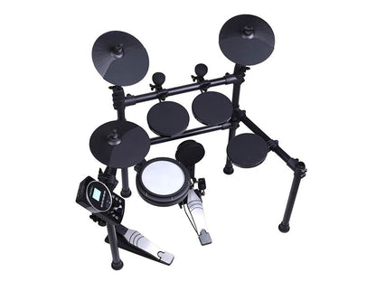 Medeli MZ520 elektronikus dobkészlet, hálóbőrös pergő, 308 hang, 25 dobkészlet, USB-MIDI
