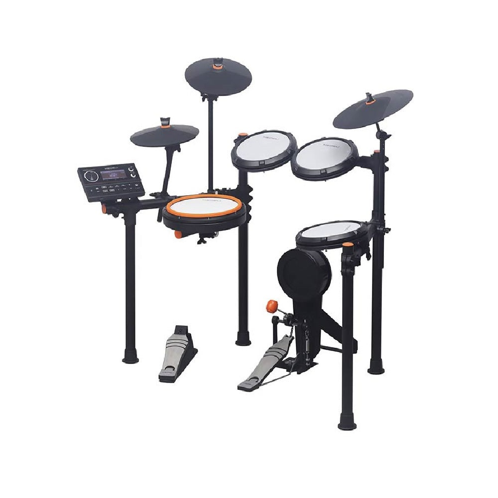 Medeli MZ537 elektronikus dobkészlet, hálóbőrös padok, 459 hang, Bluetooth Audio