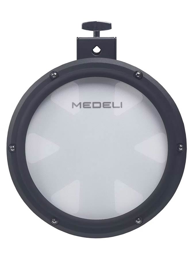 Medeli MZ538 elektronikus dobkészlet, hálóbőrös padok, 459 hang, valódi lábcin, Bluetooth