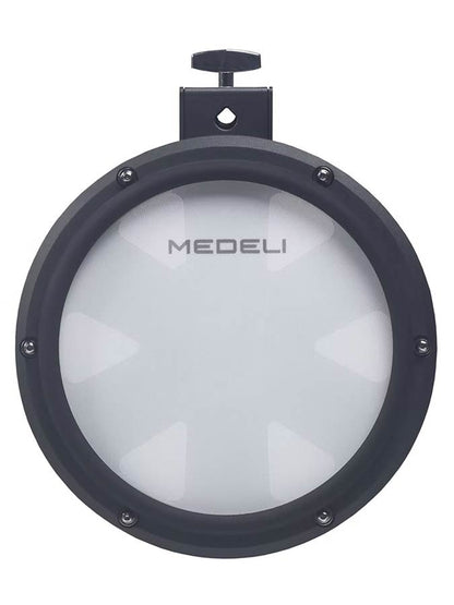 Medeli MZ538 elektronikus dobkészlet, hálóbőrös padok, 459 hang, valódi lábcin, Bluetooth