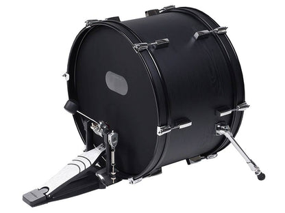 Medeli MZ729 elektronikus dobkészlet, hálóbőrös fa dobtestek, 20" lábdob, 748 hang, Bluetooth, Blackwood