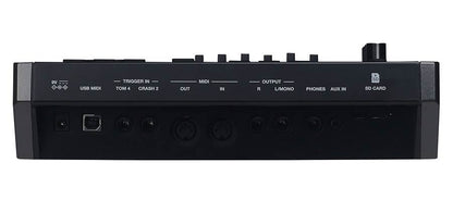 Medeli MZ729 elektronikus dobkészlet, hálóbőrös fa dobtestek, 20" lábdob, 748 hang, Bluetooth, Blackwood
