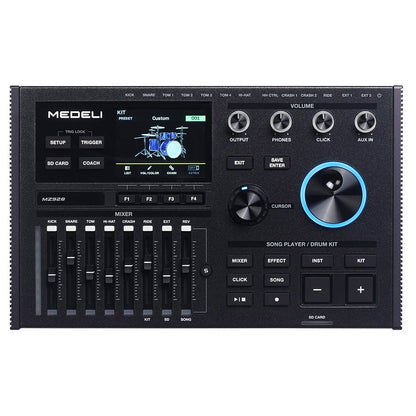 Medeli MZ928-MOD elektronikus dobmodul, 13 triggerbemenet, 906 hang, 8 közvetlen kimenet, Bluetooth