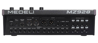 Medeli MZ928-MOD elektronikus dobmodul, 13 triggerbemenet, 906 hang, 8 közvetlen kimenet, Bluetooth