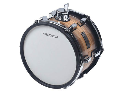 Medeli MZ928 elektronikus dobkészlet, hálóbőrös fadobok, 20" lábdob, 906 hang, Bluetooth