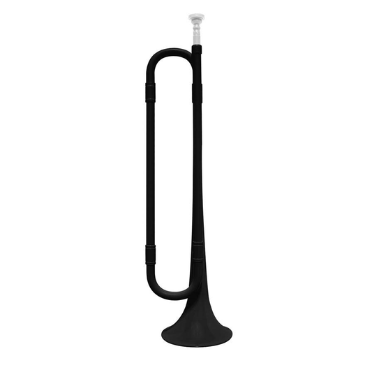 Boston PH90BK fekete műanyag tölcséres kürt (bugle), 50 cm
