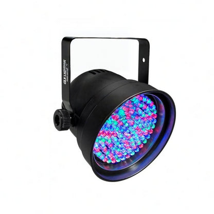 GLX PLB38N PAR38 LED reflektor, RGB, 75 led, DMX vezérlés