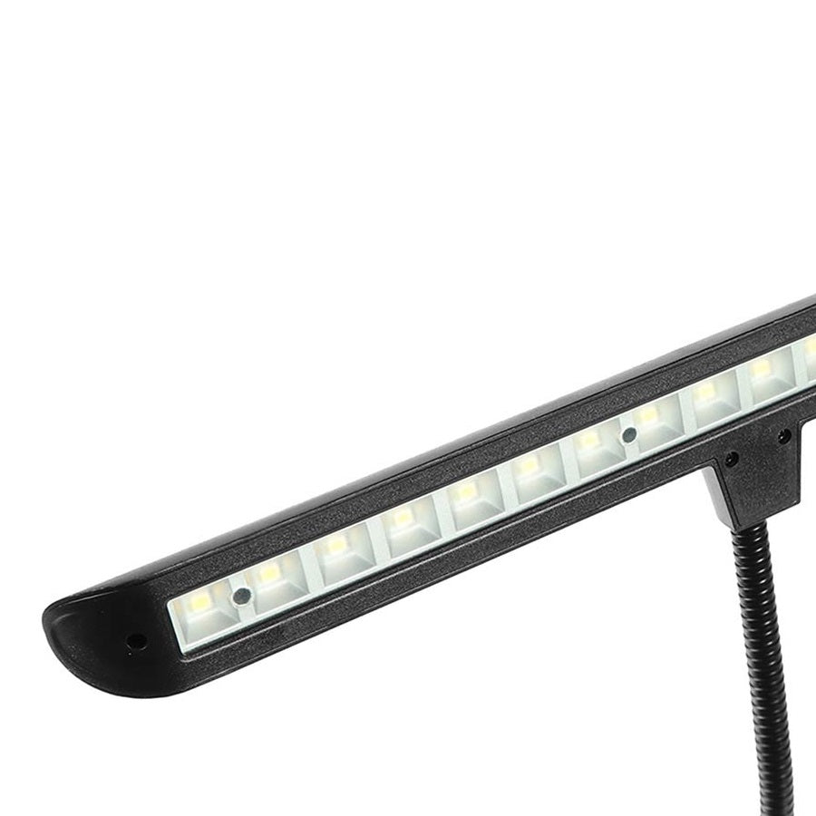Boston PLM180BK 18 LED-es zongora- és stúdiólámpa, fekete