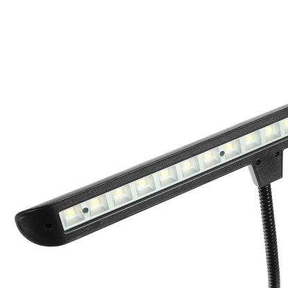 Boston PLM180BK 18 LED-es zongora- és stúdiólámpa, fekete