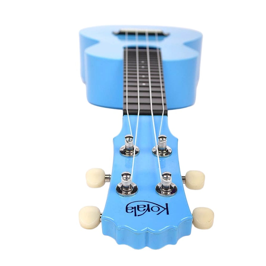 Korala PUC20LBU Koncert ukulele szett, tok, 3 pengető, Világoskék