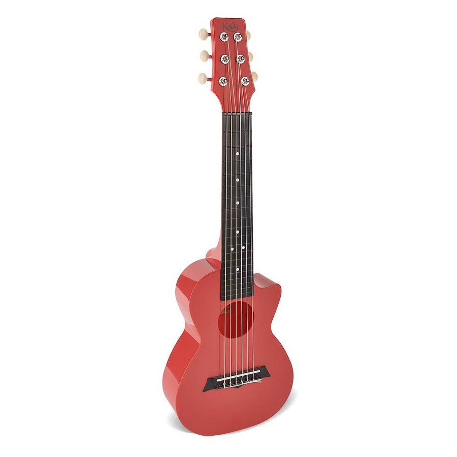 Korala PUG40RD Guitalele szett, 3 pengető, Piros