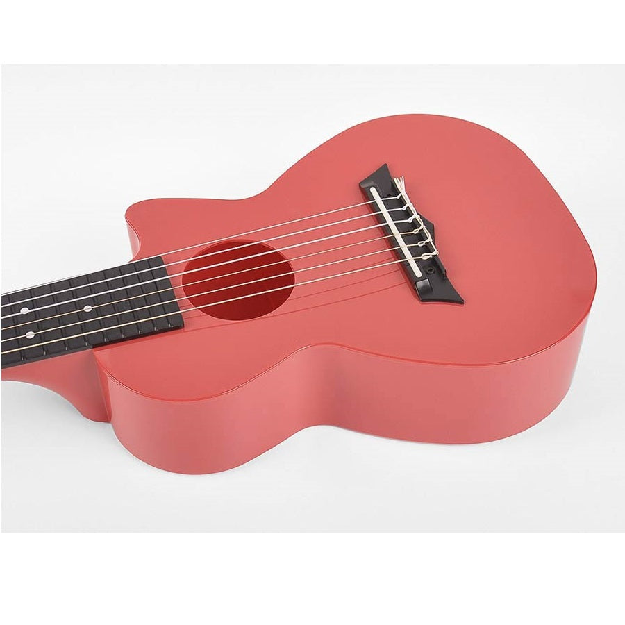 Korala PUG40RD Guitalele szett, 3 pengető, Piros
