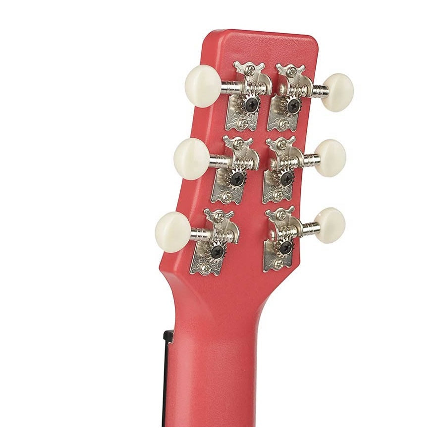 Korala PUG40RD Guitalele szett, 3 pengető, Piros