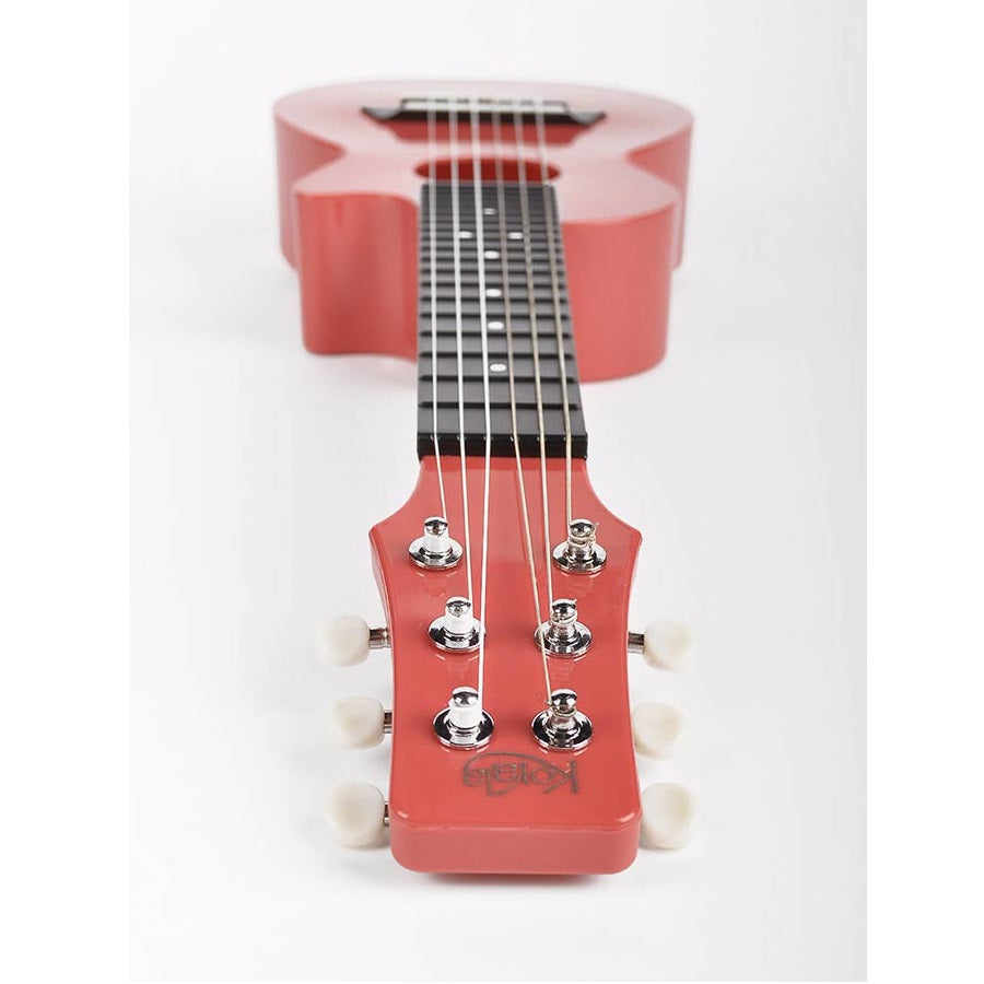 Korala PUG40RD Guitalele szett, 3 pengető, Piros
