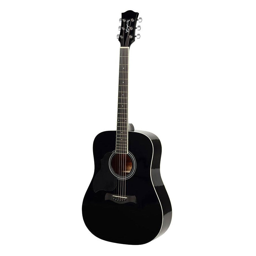 Richwood RD12LBK Artist Balkezes Dreadnought akusztikus gitár, fekete