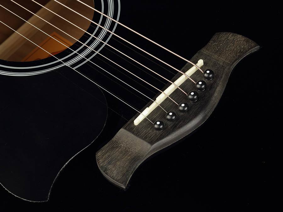 Richwood RD12LCEBK Artist Balkezes elektro-akusztikus gitár, fekete