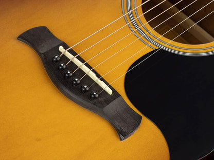 Richwood RD12LSB Artist Balkezes Dreadnought akusztikus gitár, sunburst