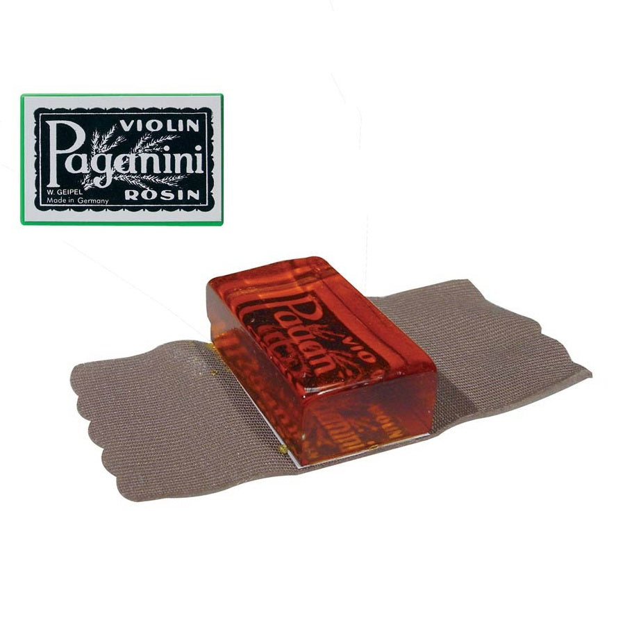 Geipel Paganini ROV074 hegedűgyanta, clear, textil tartóval