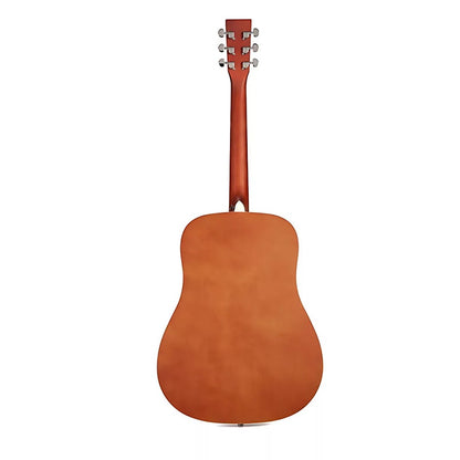 SX SD104BR Akusztikus gitár, western dreadnought, barna matt kivitel