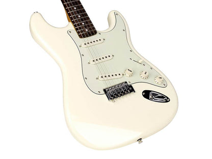 SX SST62VWH 62 Vintage elektromos gitár, fehér, puhatokkal