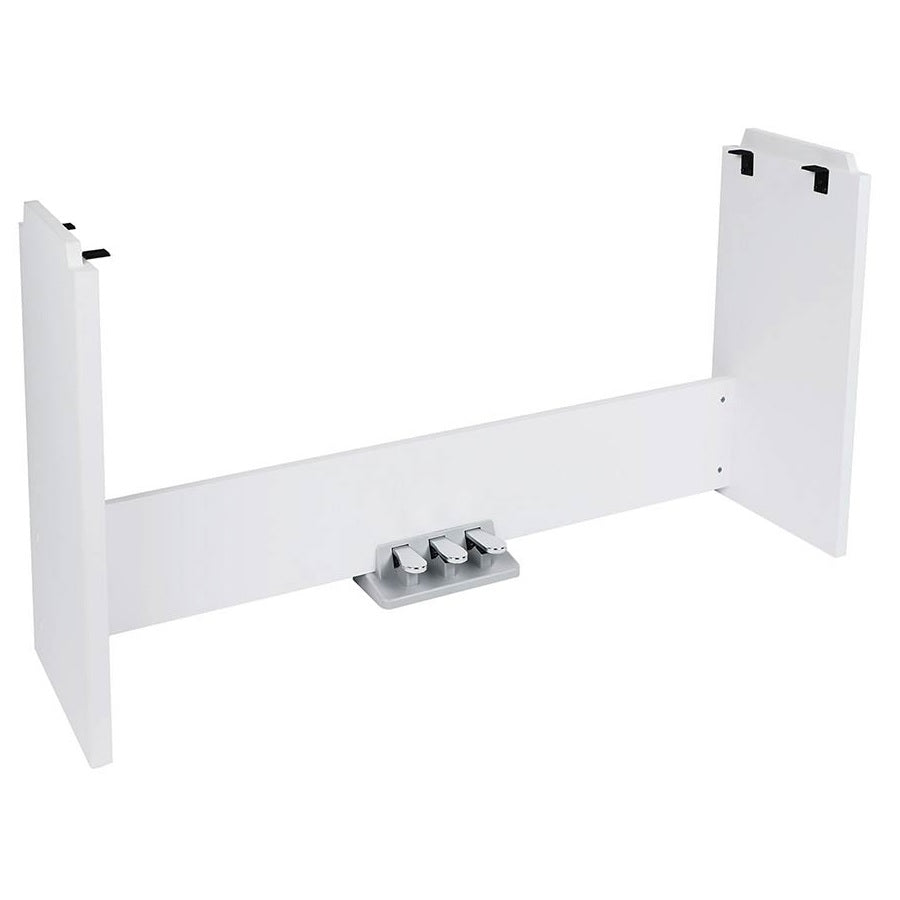 Medeli ST450WH fehér fa zongoraállvány, 3 pedállal, SP-C120 / SP-C220 / SP-A500 modellekhez