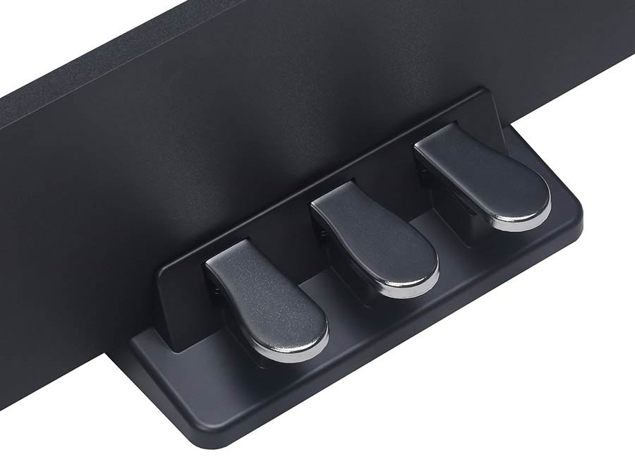 Medeli ST450 fa zongoraállvány, 3 pedállal, SP-C120 / SP-C220 / SP-A500 modellekhez