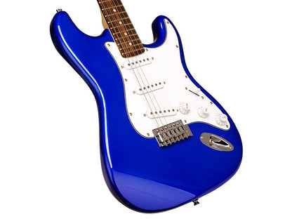 SX ED1EB Stratocaster elektromos gitár, kék