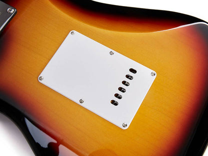 SX SEM13TS Elektromos gitár, Sunburst, puhatokkal és kábellel