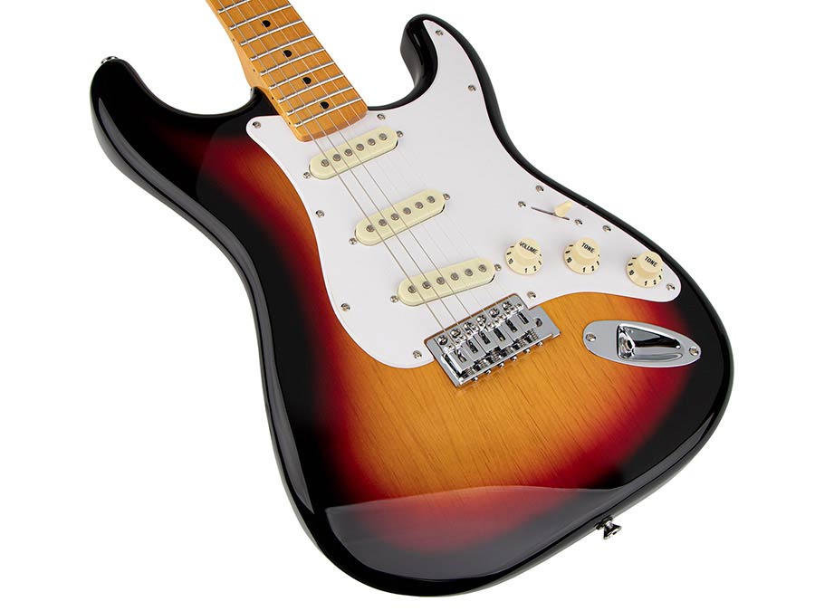 SX SST573TS Retro elektromos gitár, 3-tónusú sunburst