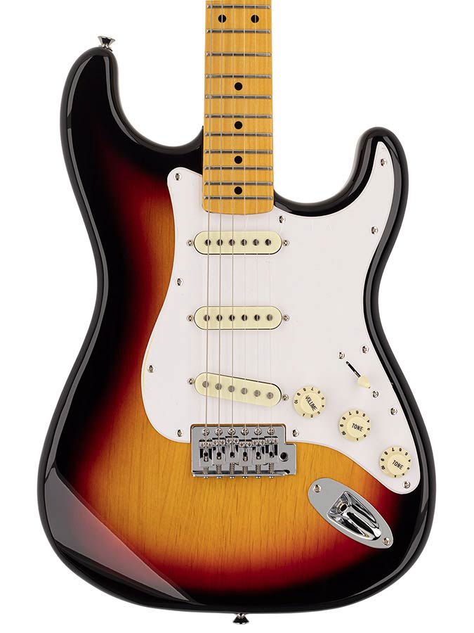 SX SST573TS Retro elektromos gitár, 3-tónusú sunburst