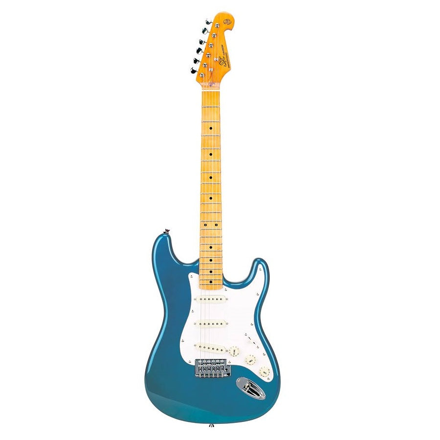 SX SST57LPB Retro elektromos gitár, kék