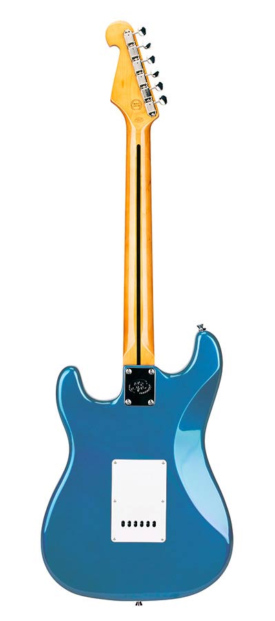 SX SST57LPB Retro elektromos gitár, kék