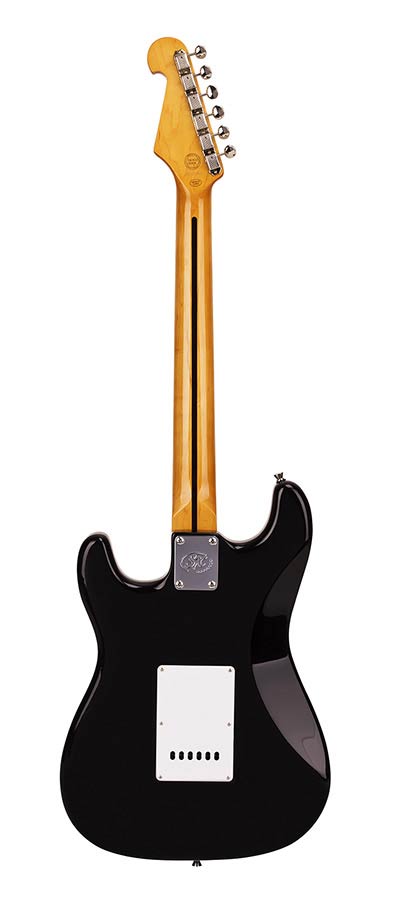 SX SST62BK 62 Vintage Style elektromos gitár, fekete, puhatokkal