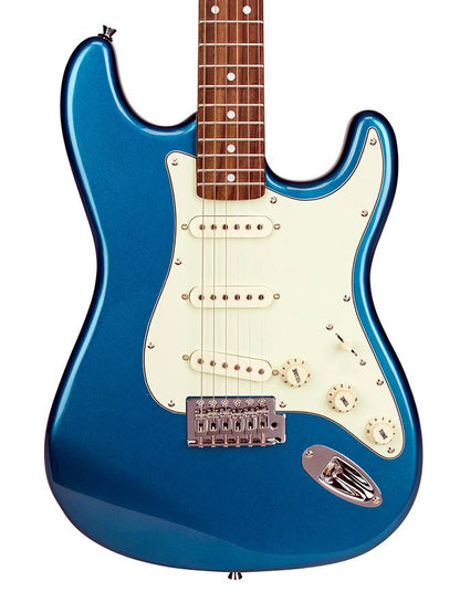 SX SST62LPB 62 Vintage elektromos gitár, kék, puhatokkal