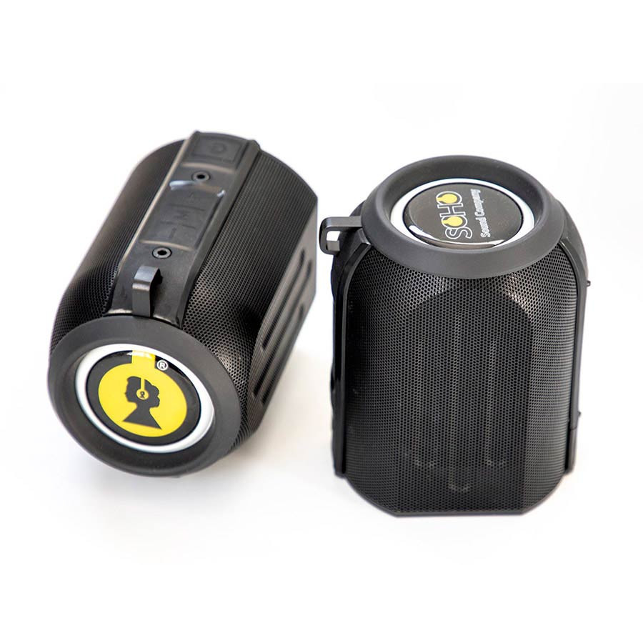 Soho Sound Company Cylinders TWS Twin Stereo Bluetooth hangszóró szett, fekete