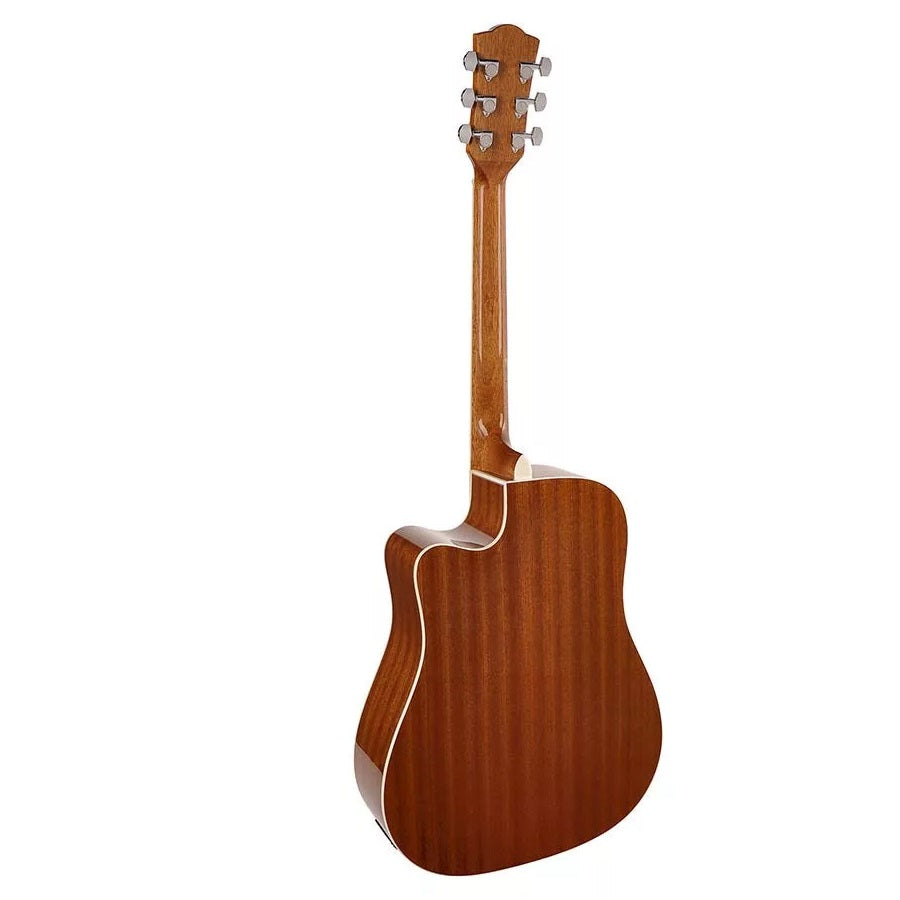 Richwood RD17CE elektro-akusztikus dreadnought gitár, solid top, Fishman EQ, natúr
