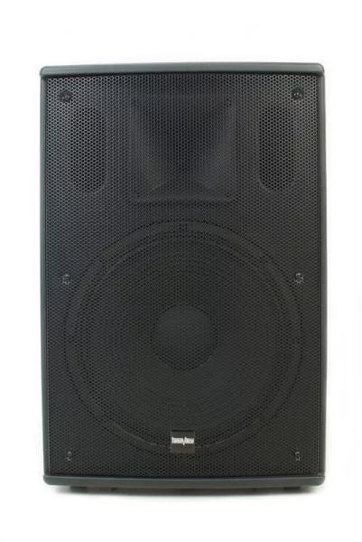 TurboVoice TV405A 2-utas aktív hangfal, 400 W RMS, 15” mélynyomó, 2” driver, XLR