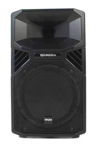 TurboVoice TV802A 2-utas aktív hangfal, D-osztály, 12” mélynyomó, DSP, 800 W