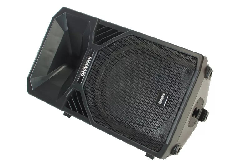 TurboVoice TV802A 2-utas aktív hangfal, D-osztály, 12” mélynyomó, DSP, 800 W