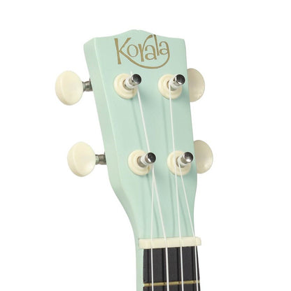Korala UKS15LBU Szoprán ukulele szett, 3 pengetővel, világoskék matt (tok nélkül)