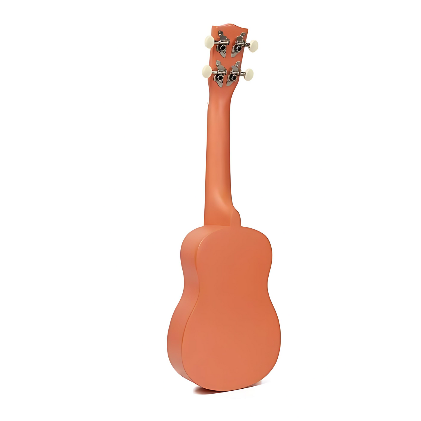 Korala UKS15OR Szoprán ukulele készlet, 3 pengető, matt narancs (tok nélkül)