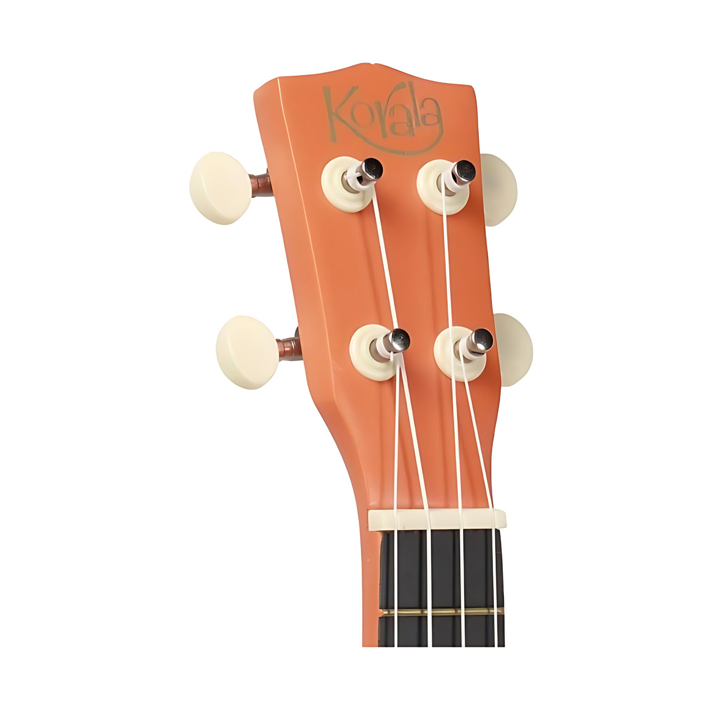 Korala UKS15OR Szoprán ukulele készlet, 3 pengető, matt narancs (tok nélkül)