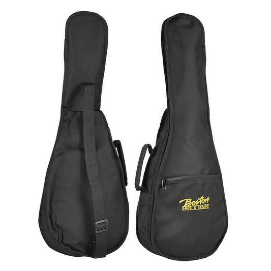Boston UKT06 tenor ukulele tok, nylon, 6 mm-es bélés, fekete