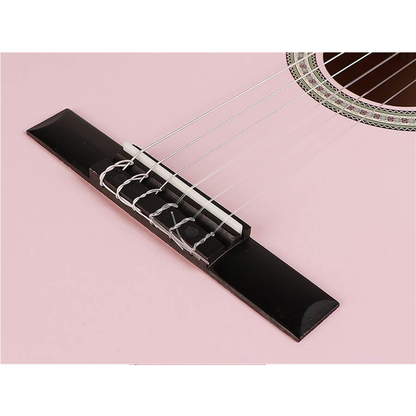 Salvador Kids CG144PK Klasszikus gitár 4/4, rózsaszín fényes