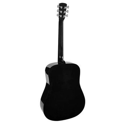 Nashville GSD60BK Akusztikus gitár, fekete, dreadnought