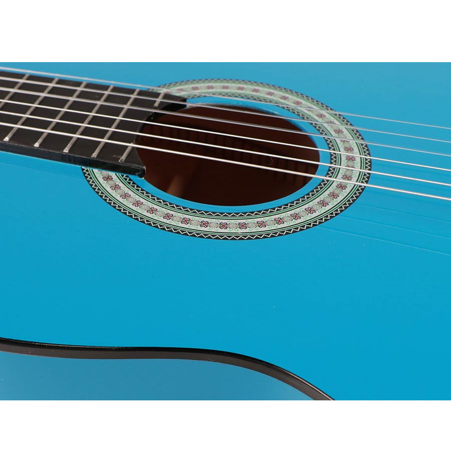 Salvador Kids CG144BU Klasszikus gitár 4/4, kék fényes